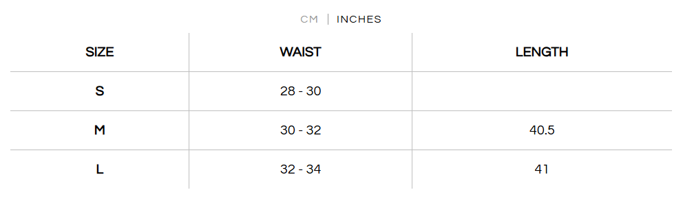 Size Guide