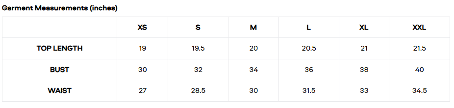 Size Guide