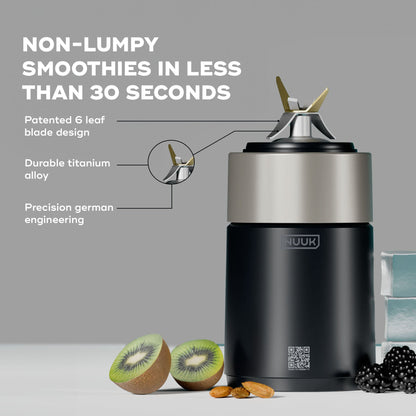 Nuuk KRUSH Compact Mixer Grinder with Go Jar