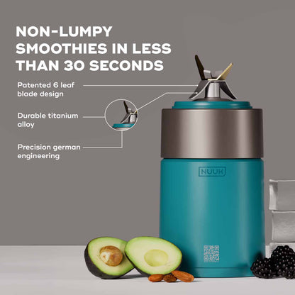 Nuuk KRUSH Compact Mixer Grinder with Go Jar