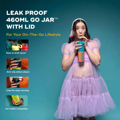 Nuuk KRUSH Compact Mixer Grinder with Go Jar