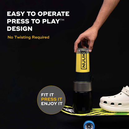 Nuuk KRUSH Compact Mixer Grinder with Go Jar