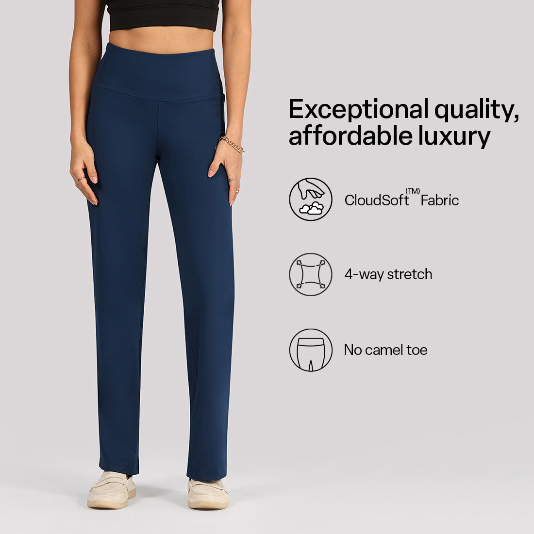 Ultimate Straight Pants - Lite | BlissClub at Broadway
