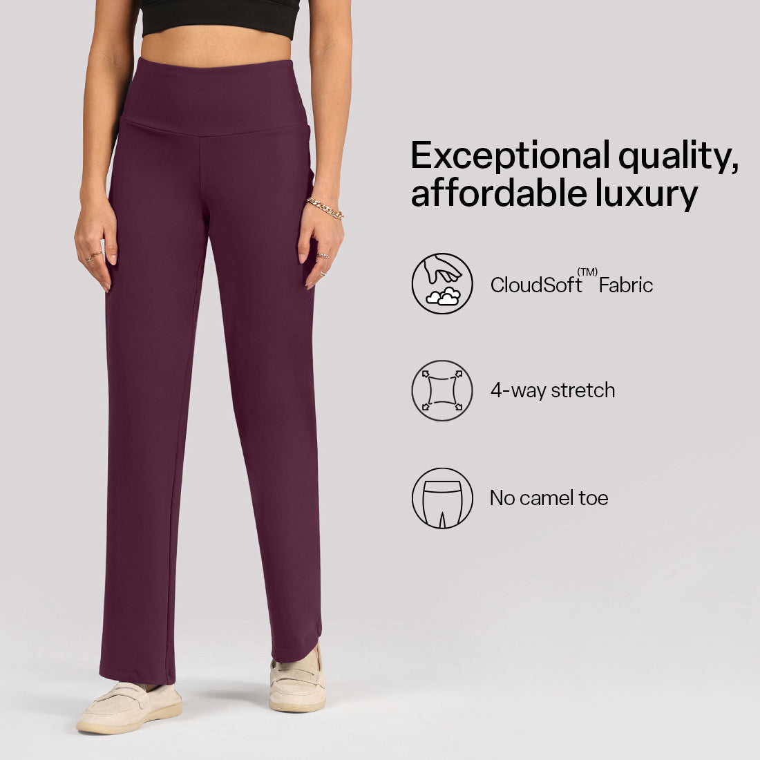 Ultimate Straight Pants - Lite | BlissClub at Broadway