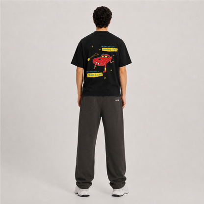 Flashing Lgihts Oversized Tee
