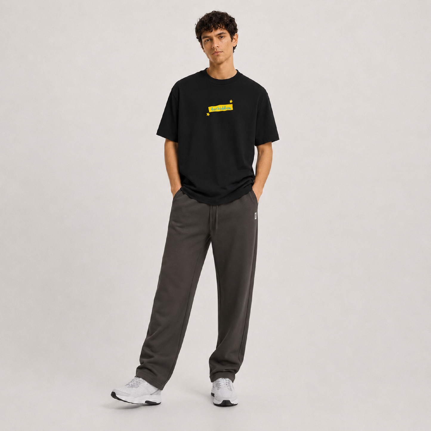 Flashing Lgihts Oversized Tee