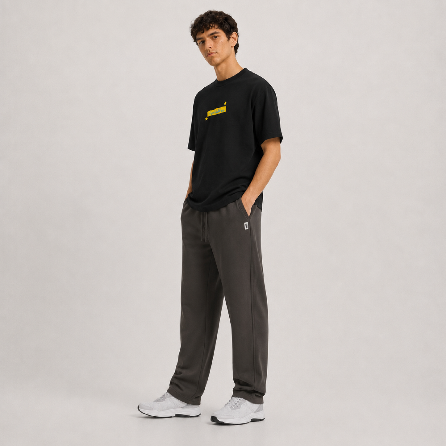 Flashing Lgihts Oversized Tee