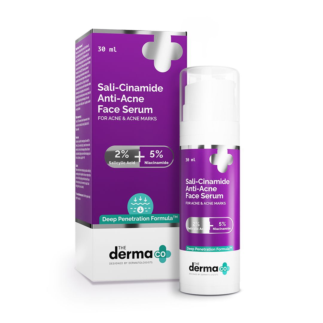 Sali-Cinamide Anti-Acne Serum with 2% Salicylic Acid & 5% Niacinamide - 30ml