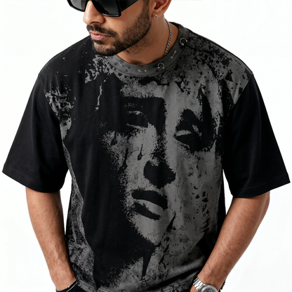 Charcoal Wing Graphic Tee