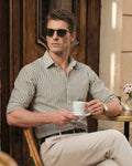 The Kingsley Stripes Meadow Dress Shirt