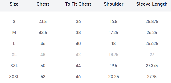 Size Guide