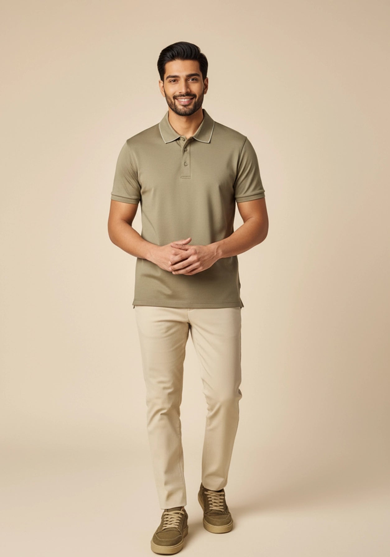 The Riviera Liquid Polo Olive