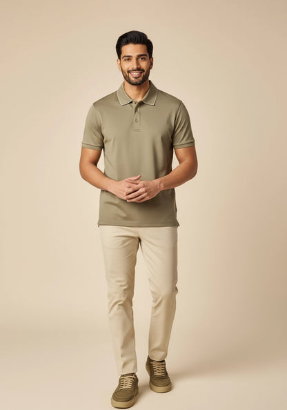 The Riviera Liquid Polo Olive