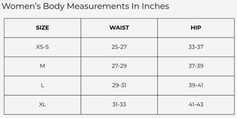 Size Guide