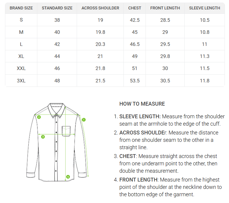 Size Guide