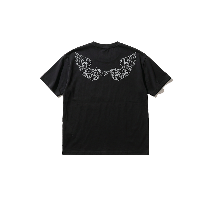 Charcoal Wing Graphic Tee