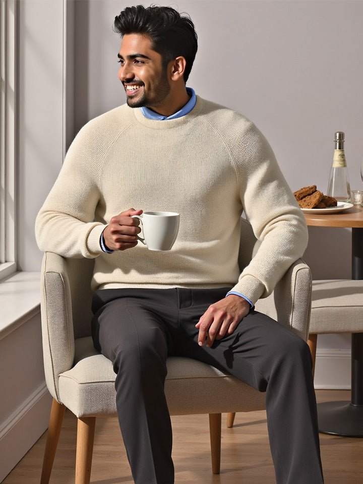 Kingdom of White  Sweater   White KOW-2024-STL-92-S