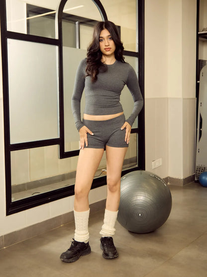 Noir Top and Shorts Set