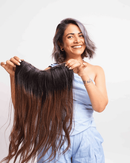 Celebrity Half Wig - Parul's Ombre