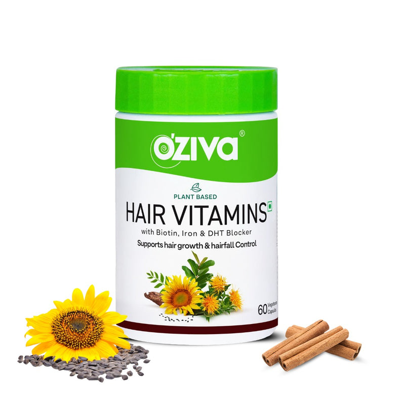 OZiva Hair Vitamins For Hair Re-Growth | OZiva at Broadway