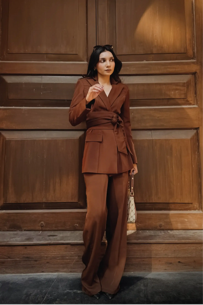 HALEY Tie Up Blazer