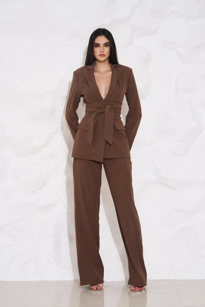 HALEY Tie Up Blazer