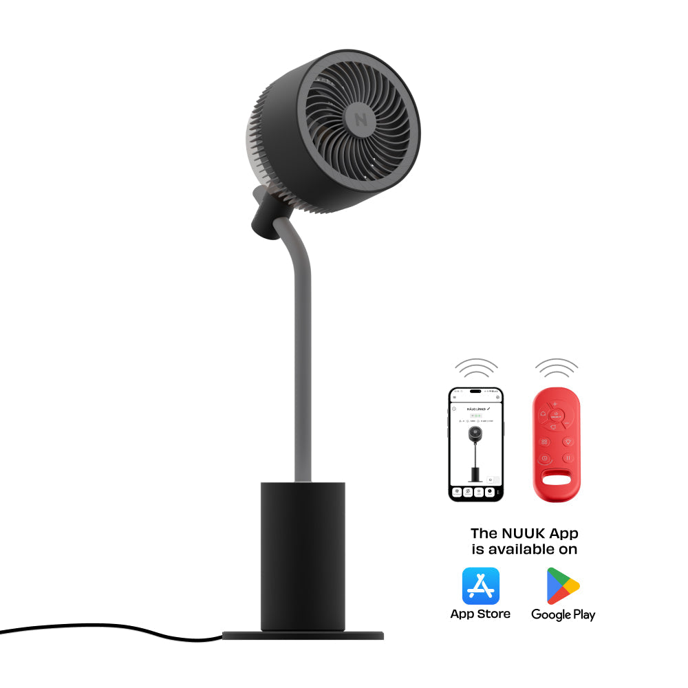 India's Most Silent Smart 3D Air Circulation Fan with NUUK App | HALO [v2 LNKD]