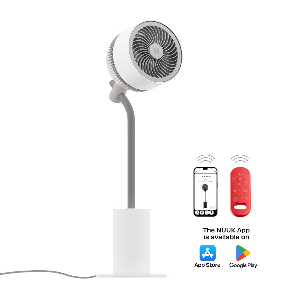 India's Most Silent Smart 3D Air Circulation Fan with NUUK App | HALO [v2 LNKD]