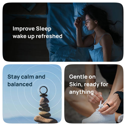 FITTR HART X2 Smart Ring-Gunmetal