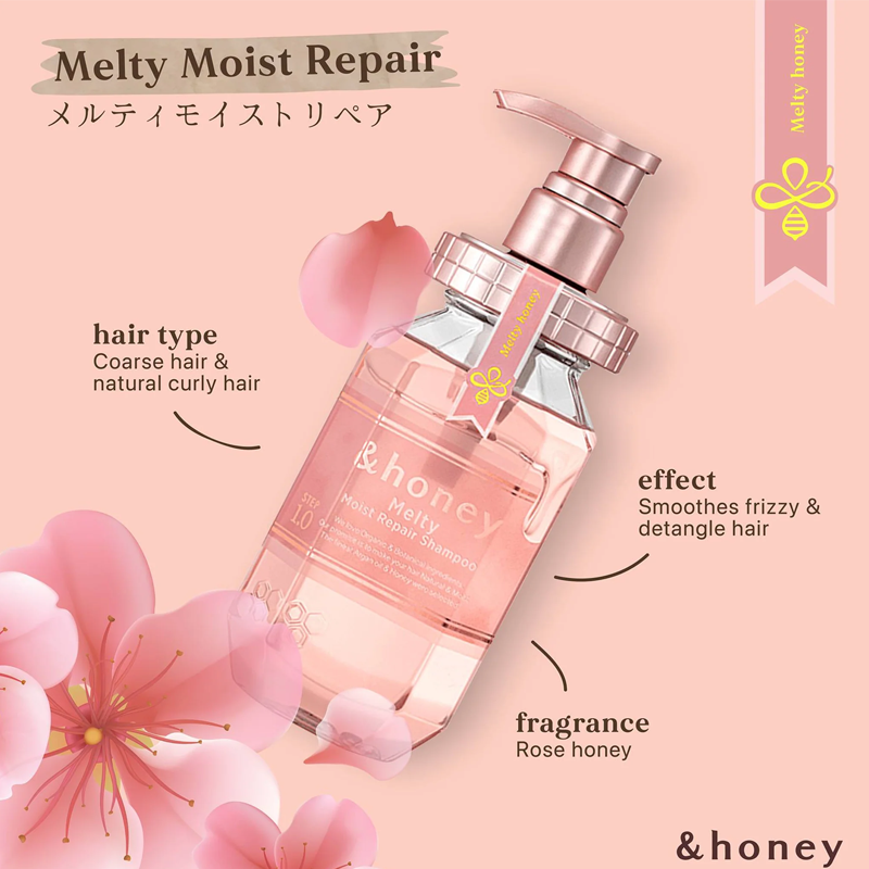 &honey Melty Moist Repair Shampoo 1.0
