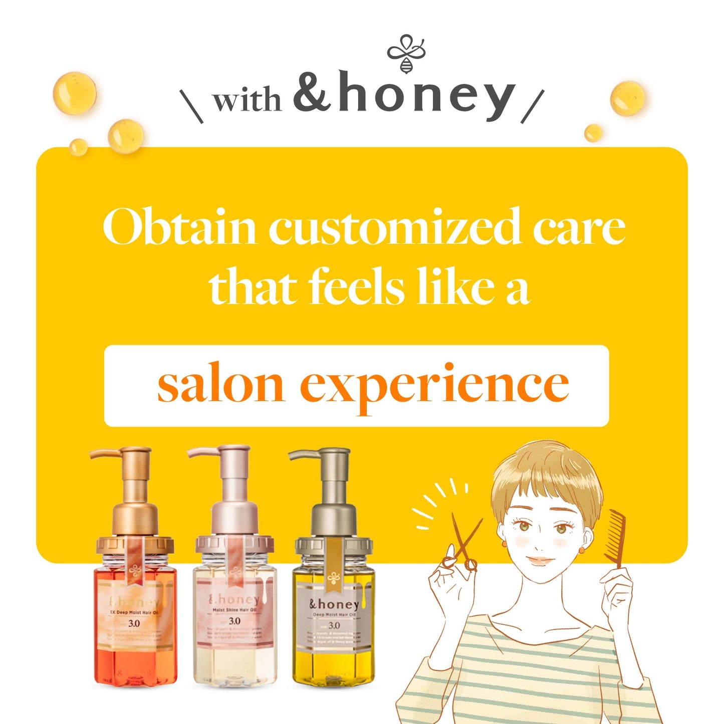 &honey Melty Moist Repair Oil 3.0 100ml