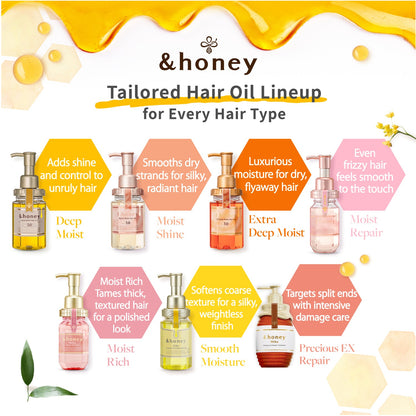 &honey Moist Shine Hair Oil 3.0 100ml