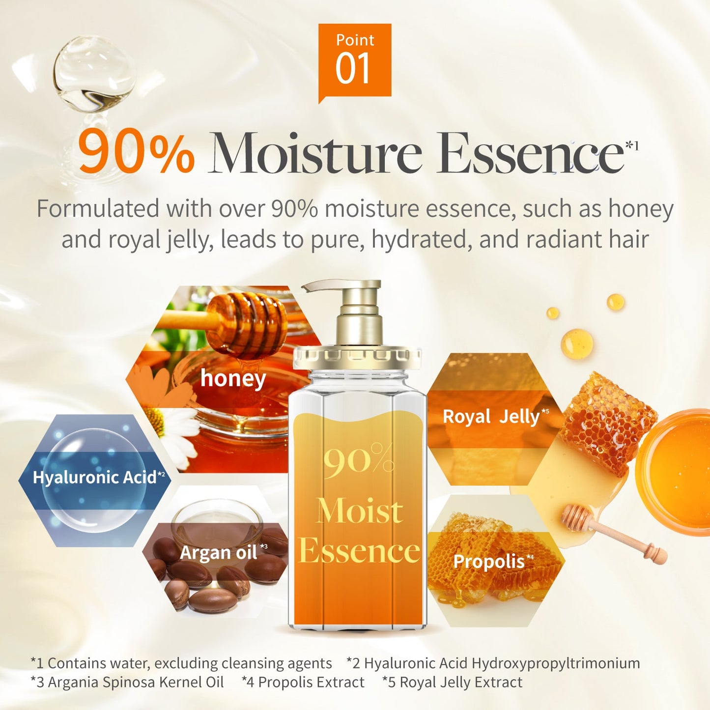 &honey Deep Moist Shampoo & Treatment 5 Days Trial Pack 40ml/40g