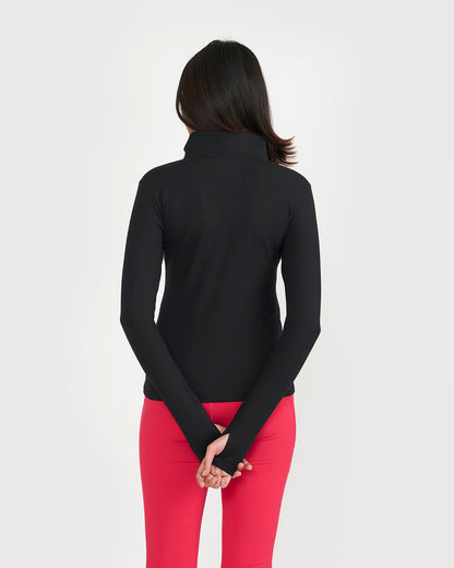 Zen Full Zipper Sculpting Jacket | Hunnit at Broadway