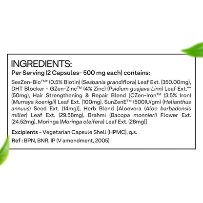 OZiva Hair Vitamins For Hair Re-Growth | OZiva at Broadway