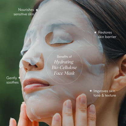 Hydrating Bio-Cellulose Face Mask (Pack of 3)