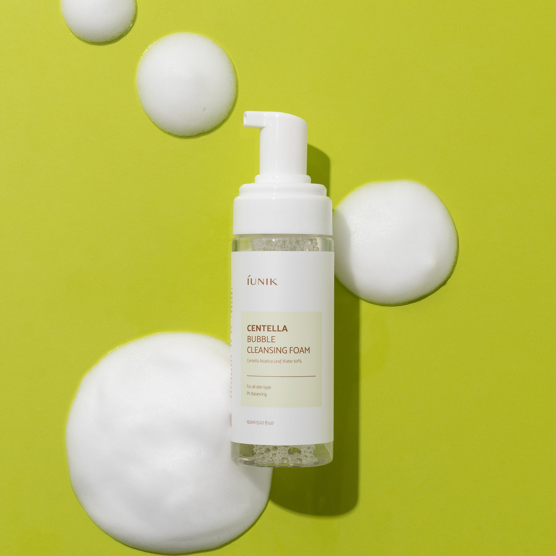 Iunik Centella Bubble Cleansing Foam 150ml | Iunik at Broadway