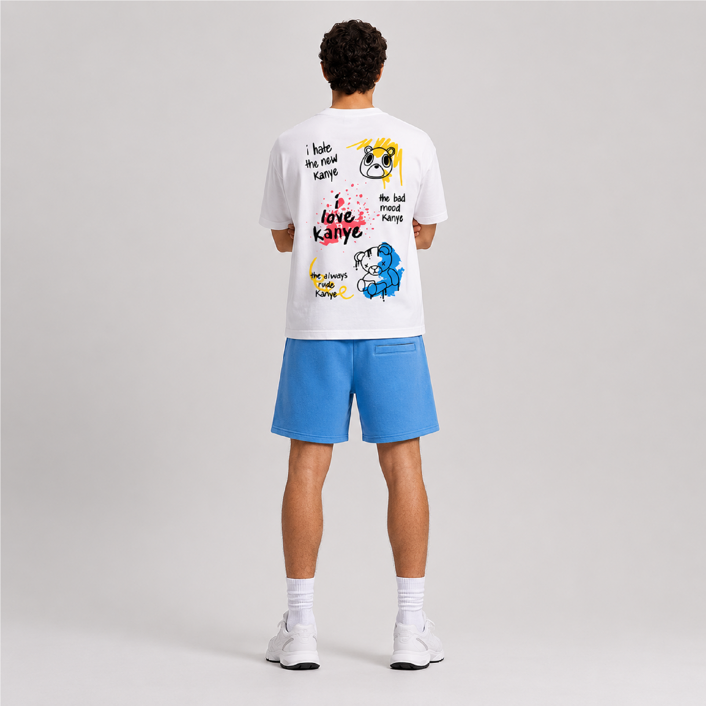 Shooitng Stars Blue Shorts