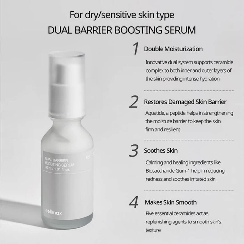 Celimax Dual Barrier Boosting Serum 30ml | Celimax at Broadway