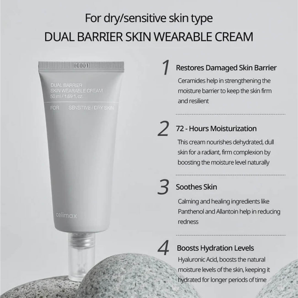 Celimax Dual Barrier Skin Wearable Cream 50ml | Celimax at Broadway