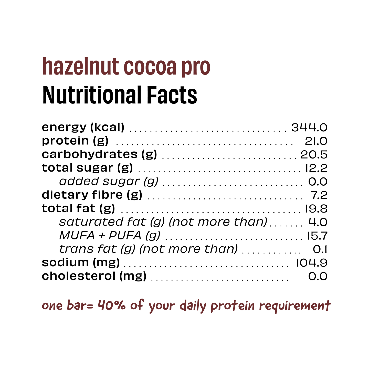 The Whole Truth Hazelnut Cocoa Pro (HACP) - 67gms | The Whole Truth Foods at Broadway