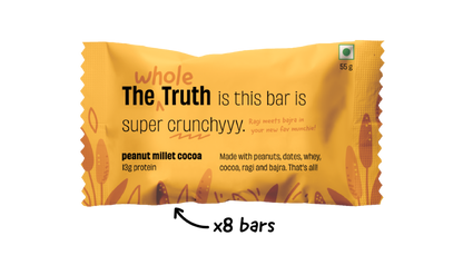 The Whole Truth Peanut Millet Cocoa (PMC) - 55gms | The Whole Truth Foods at Broadway