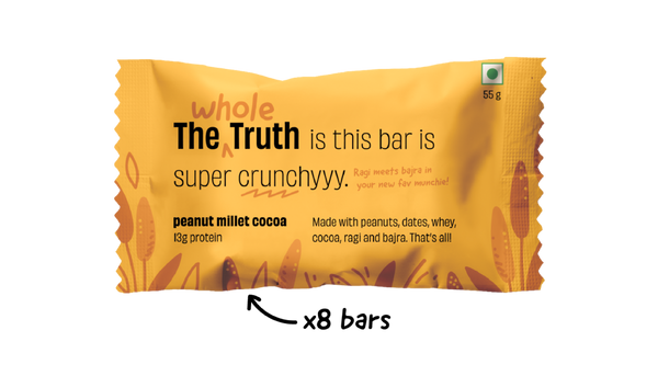 The Whole Truth Peanut Millet Cocoa (PMC) - 55gms