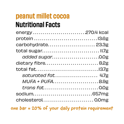 The Whole Truth Peanut Millet Cocoa (PMC) - 55gms | The Whole Truth Foods at Broadway