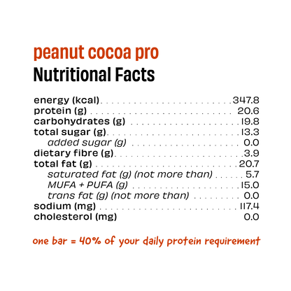 The Whole Truth Peanut Cocoa Pro Bar (CPBP) - 67gms | The Whole Truth Foods at Broadway