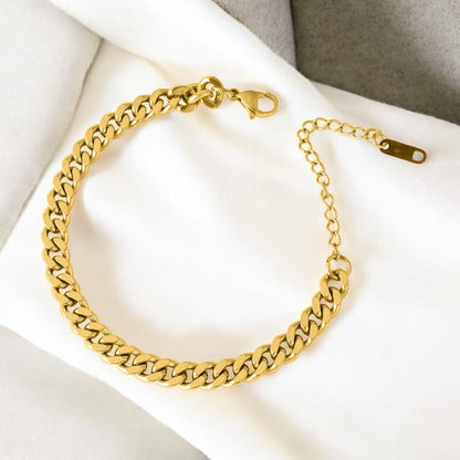 Classic Cuban Chain Bracelet