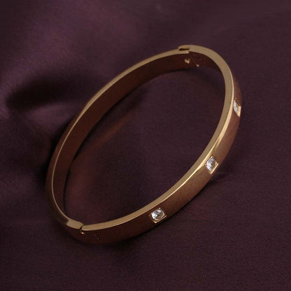 Dazzling Stone Bangle Bracelet