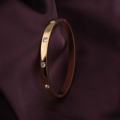 Dazzling Stone Bangle Bracelet