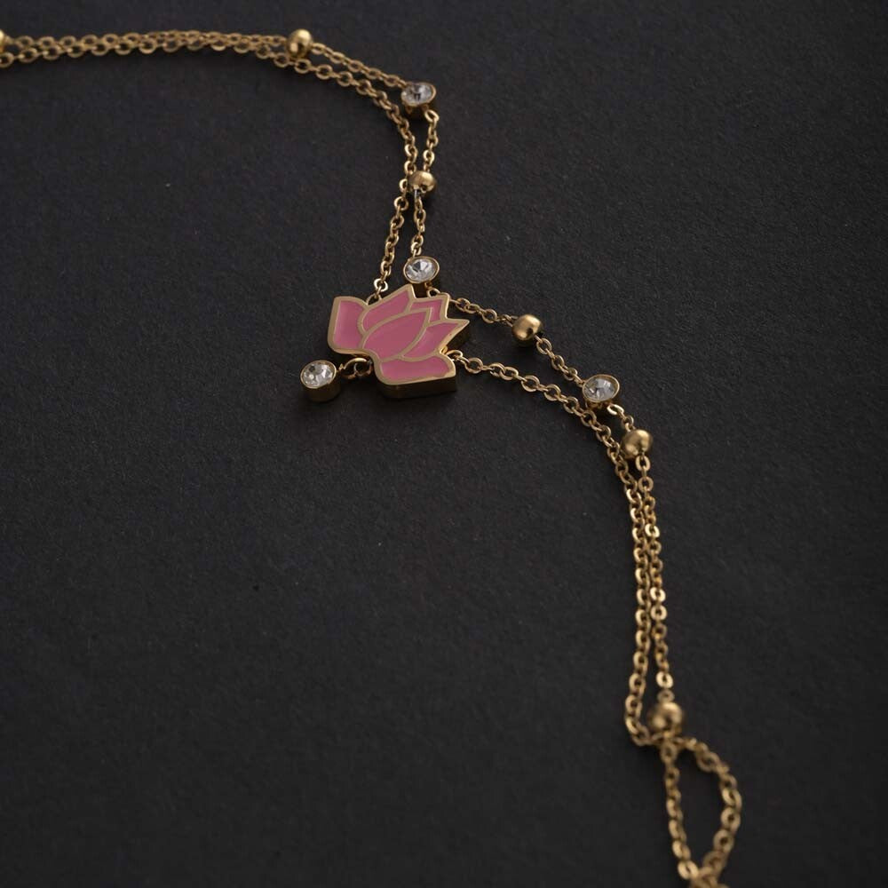 Water Lily Anklet
