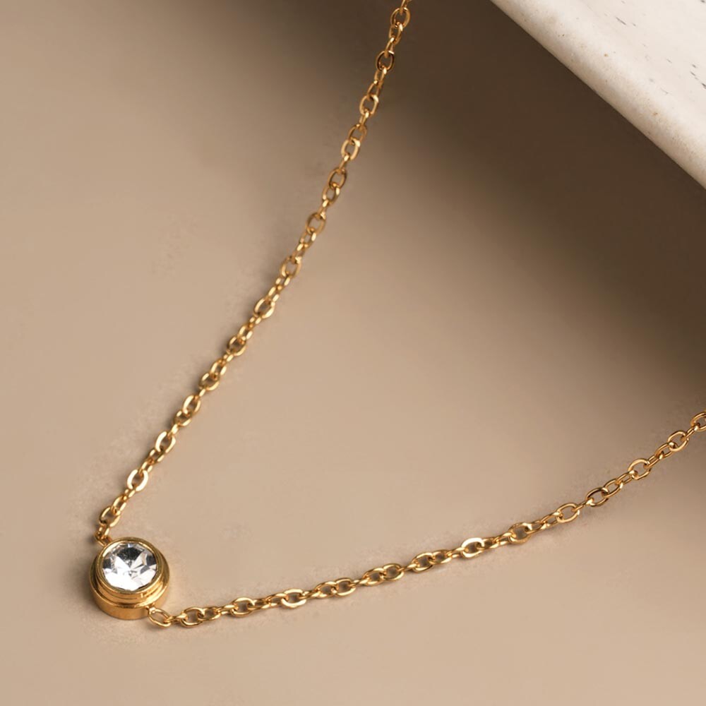 Dainty Diamond Anklet